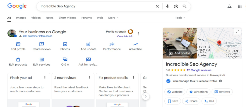 QuickLinks GMB Optimization