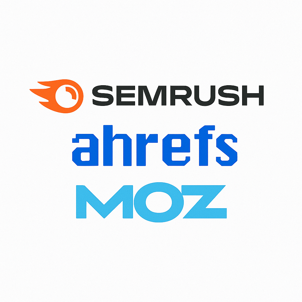 semrush, ahref, moz